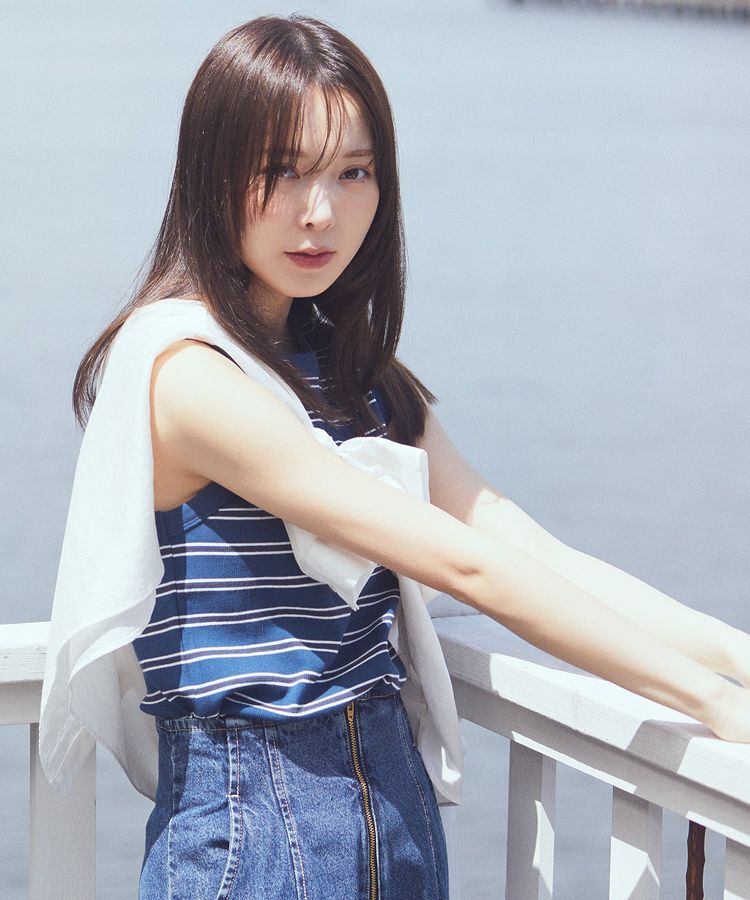 earth music&ecology「リブタンクトップ」|キャミソール|