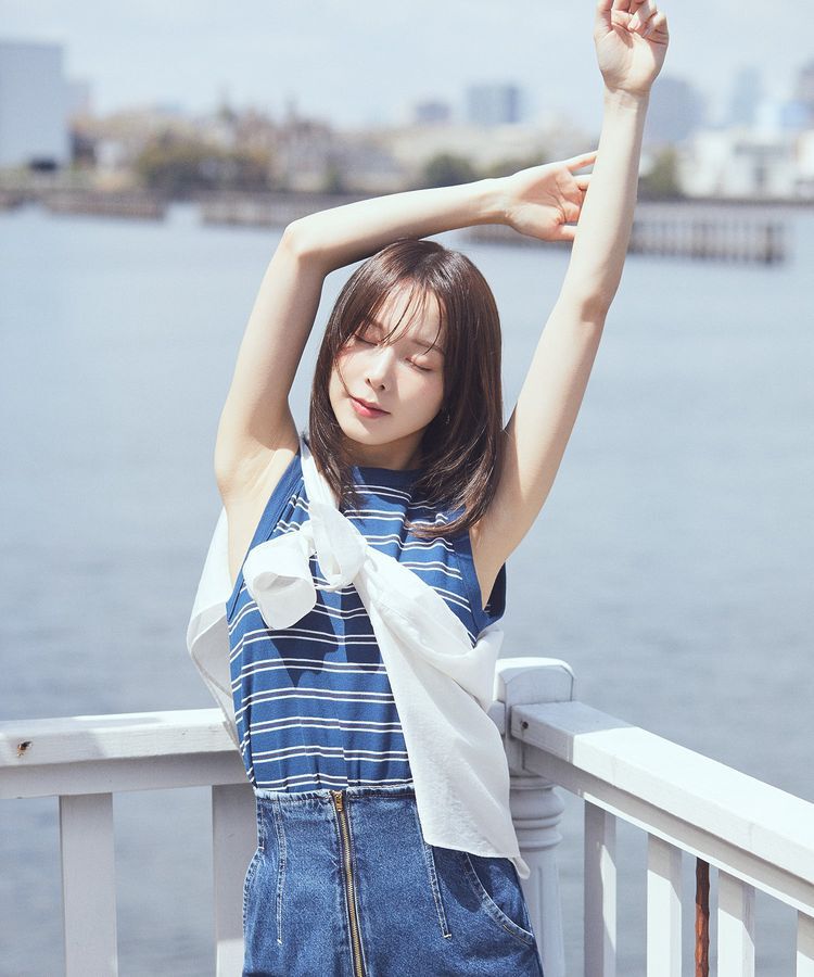 earth music&ecology「リブタンクトップ」|キャミソール|