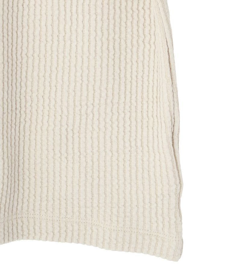 earth music&ecology「アシメ釦ツイストテレコカットソー」|Tシャツ・カットソー|