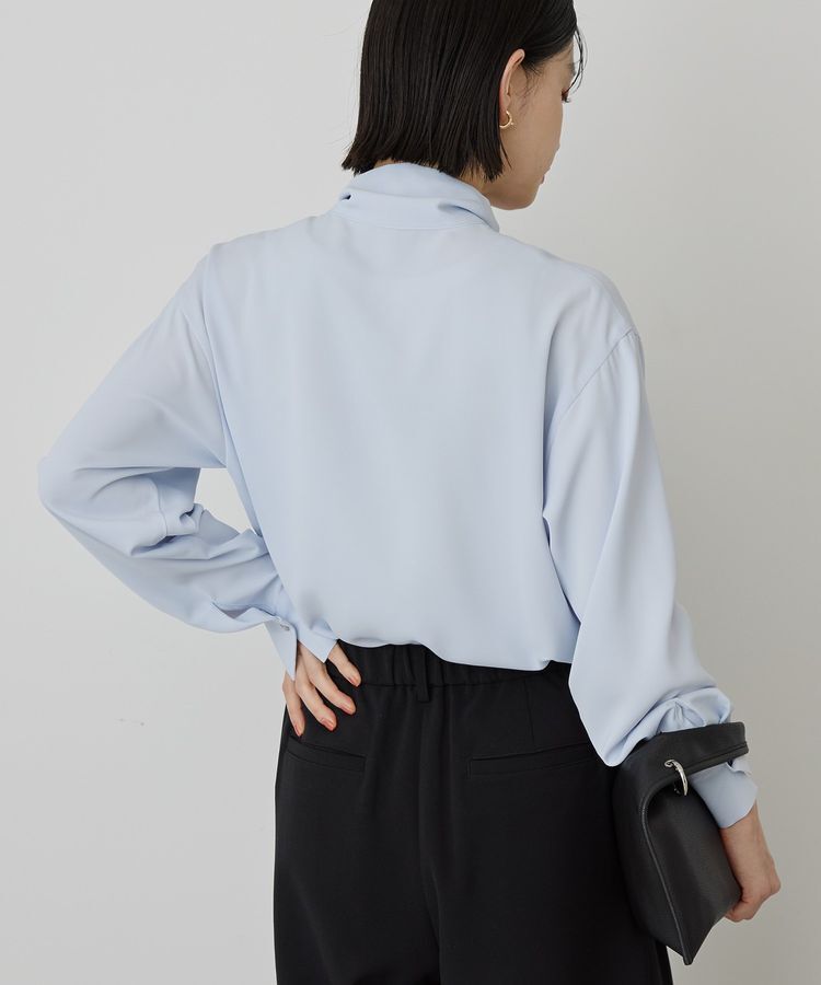 AMERICAN HOLIC「【イージーケア】ナロータイブラウス」|シャツ・ブラウス|