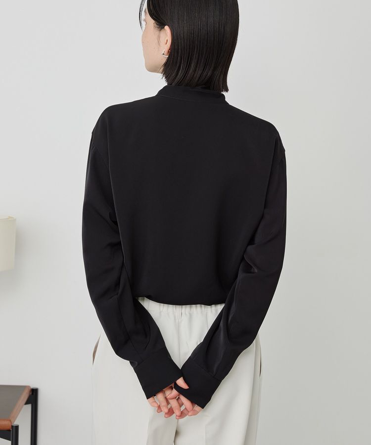 AMERICAN HOLIC「【イージーケア】ナロータイブラウス」|シャツ・ブラウス|