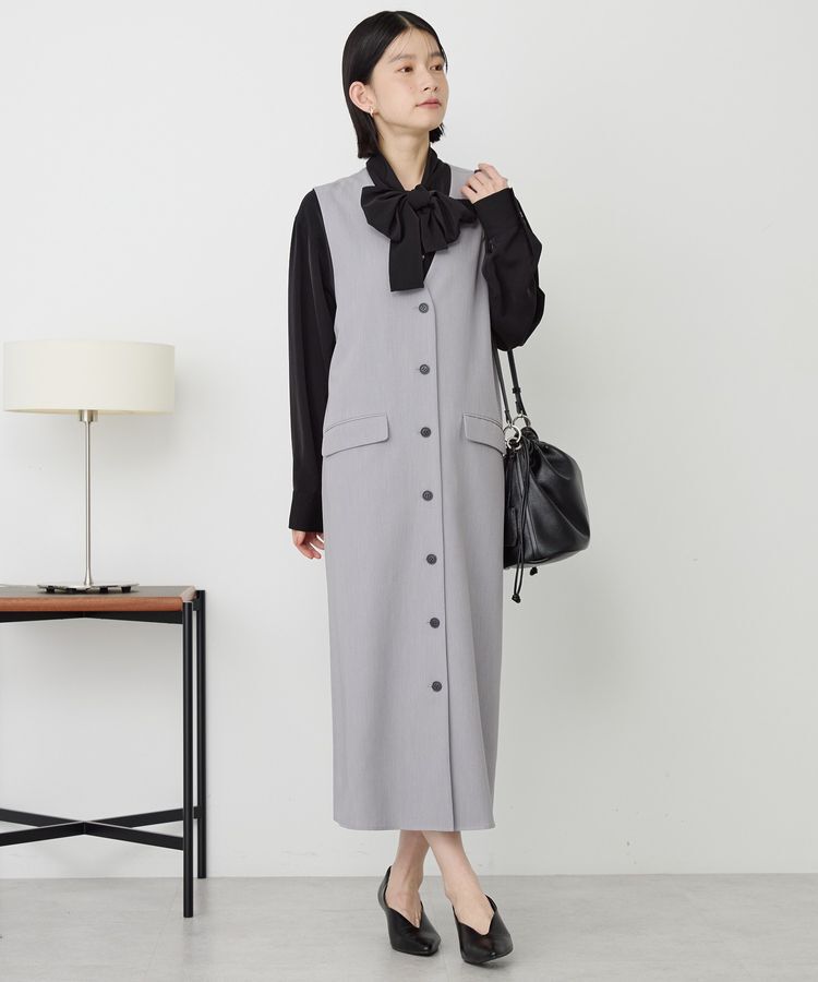 AMERICAN HOLIC「【イージーケア】ナロータイブラウス」|シャツ・ブラウス|