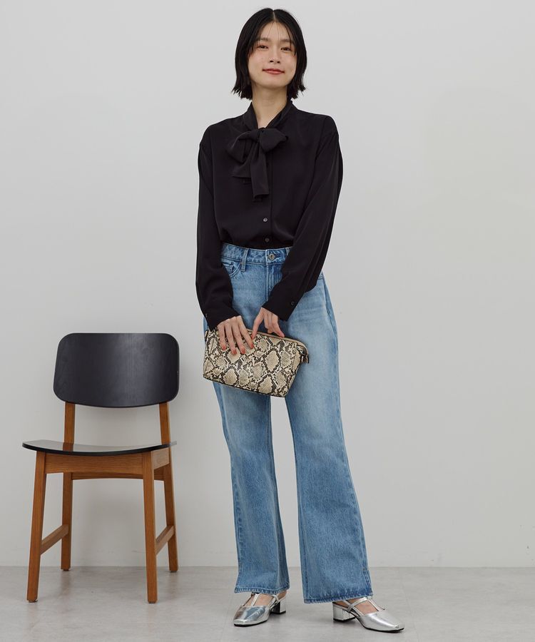 AMERICAN HOLIC「【イージーケア】ナロータイブラウス」|シャツ・ブラウス|