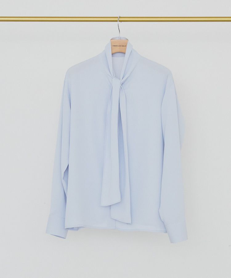 AMERICAN HOLIC「【イージーケア】ナロータイブラウス」|シャツ・ブラウス|