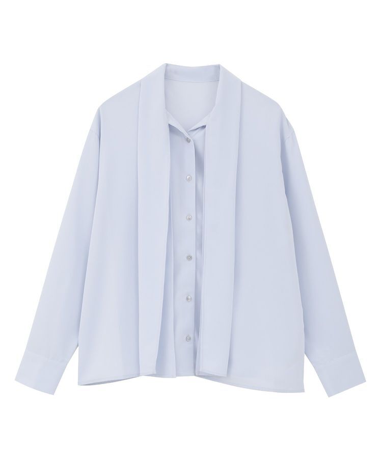 AMERICAN HOLIC「【イージーケア】ナロータイブラウス」|シャツ・ブラウス|