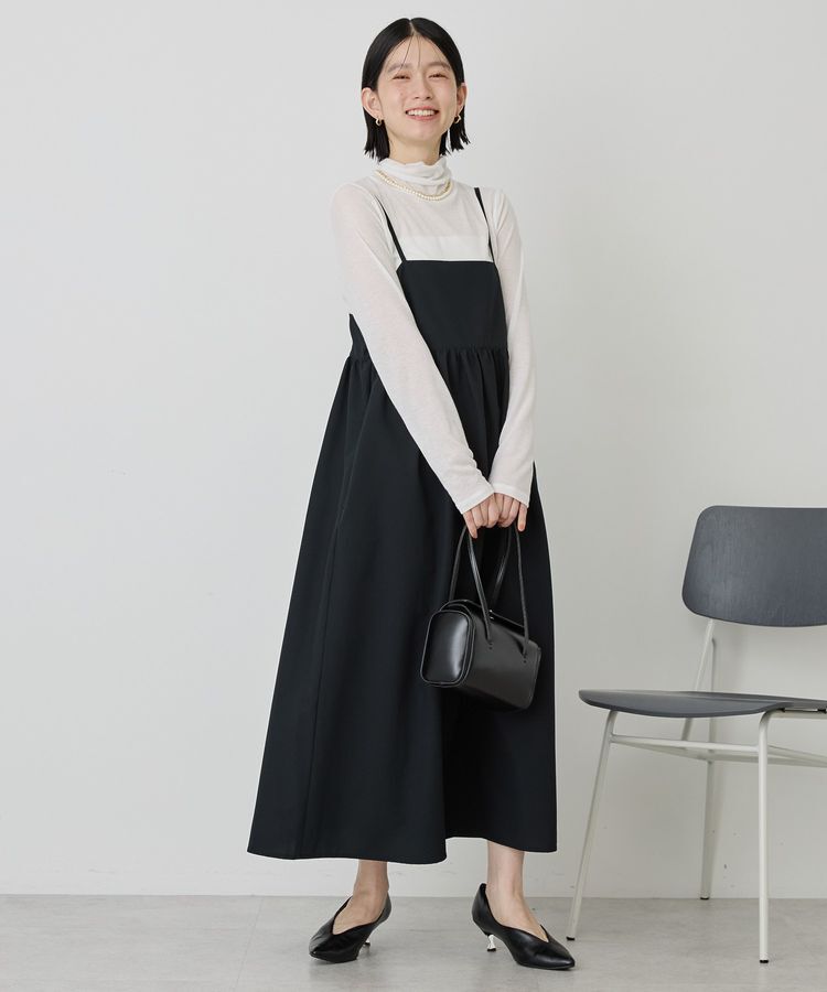 AMERICAN HOLIC「【選べる丈】【イージーケア】サッカーキャミワンピース」|ワンピース|