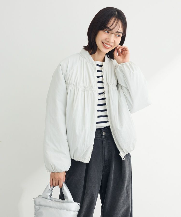 Green Parks「中綿シャーリングブルゾン」|ブルゾン・スタジャン|