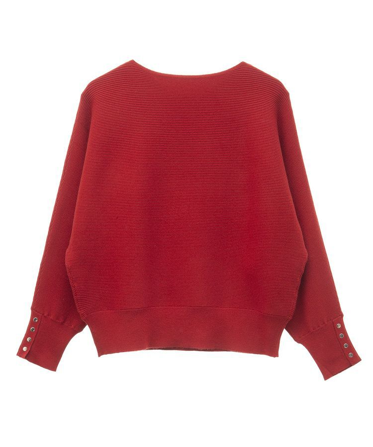 Green Parks「もちやわ袖釦ドルマンニットプルオーバー」|ニット・セーター|