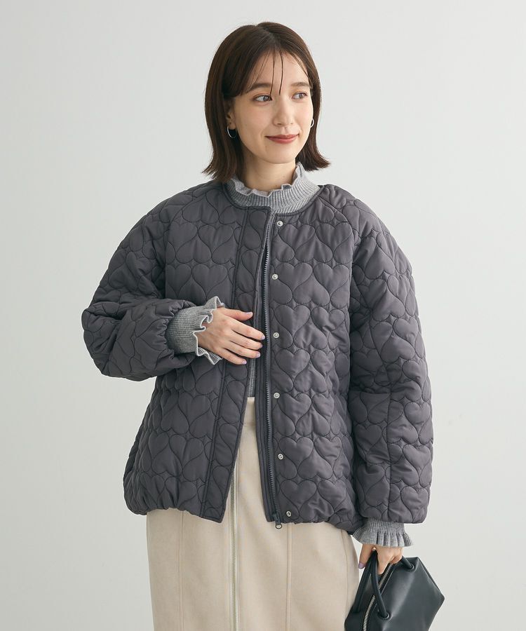 Green Parks「・swing by フリルハイネックリブニット」|ニット・セーター|