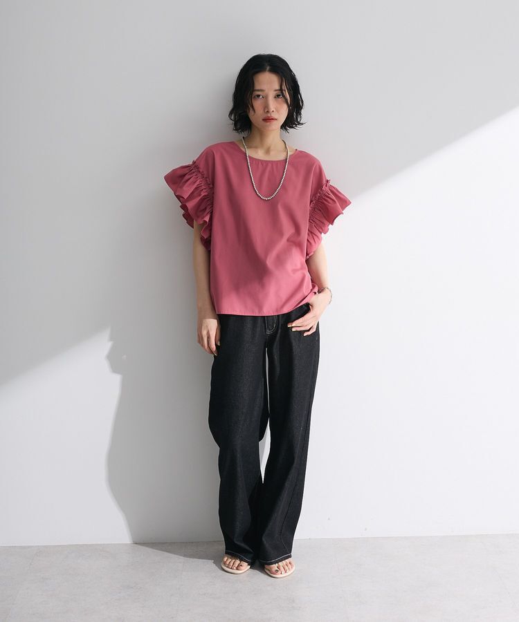 Green Parks「・ELENCARE DUE バックリボンブラウス」|シャツ・ブラウス|