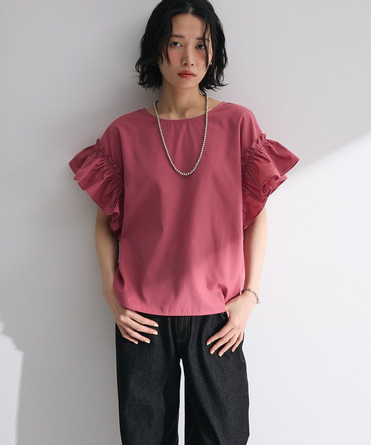 Green Parks「・ELENCARE DUE バックリボンブラウス」|シャツ・ブラウス|