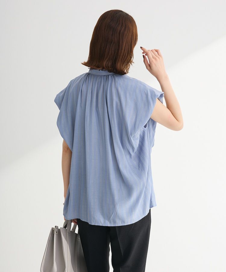 Green Parks「・ELENCARE DUE ボウタイフレンチブラウス」|シャツ・ブラウス|