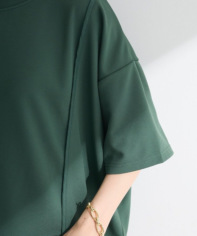 Green Parks「テープパイピングリップルプルオーバー」|Tシャツ・カットソー|