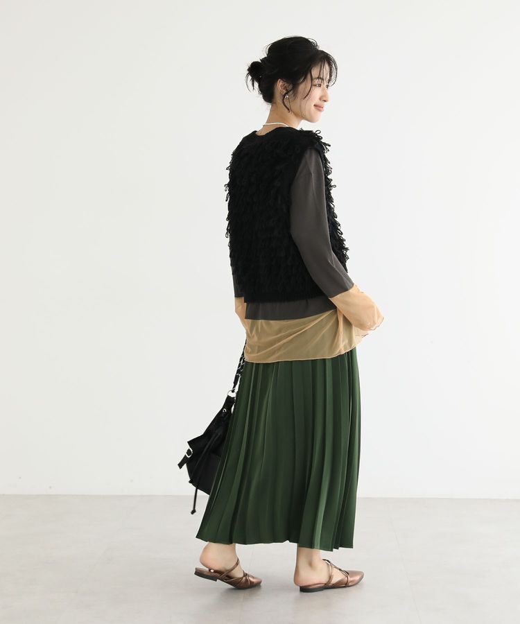 Green Parks「ループニットベスト」|ベスト・ジレ|