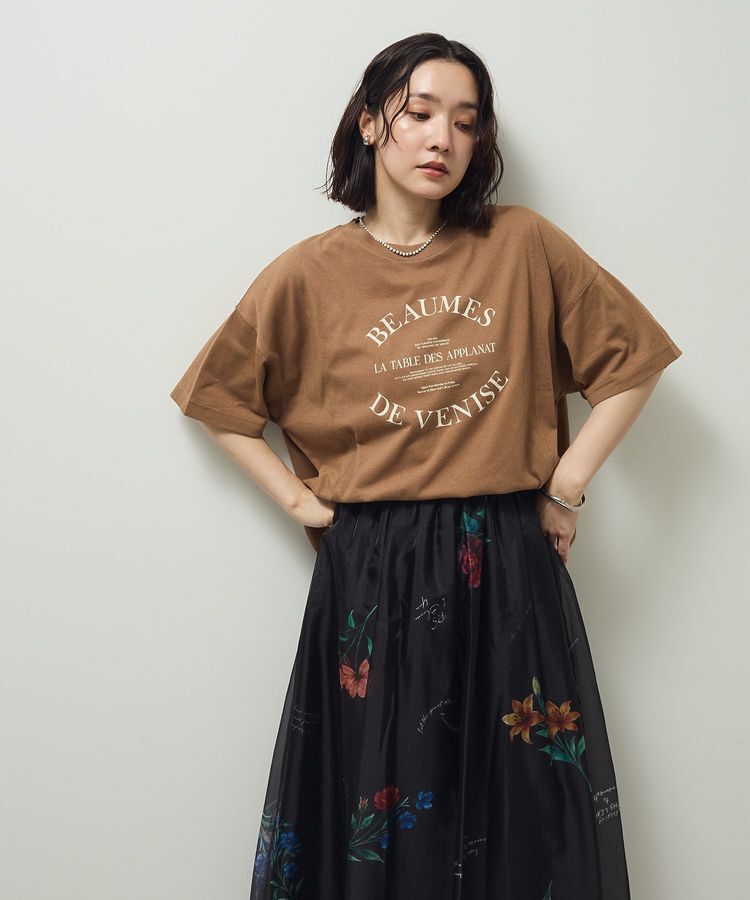 Green Parks「アソートロゴ切替Tシャツ」|Tシャツ・カットソー|
