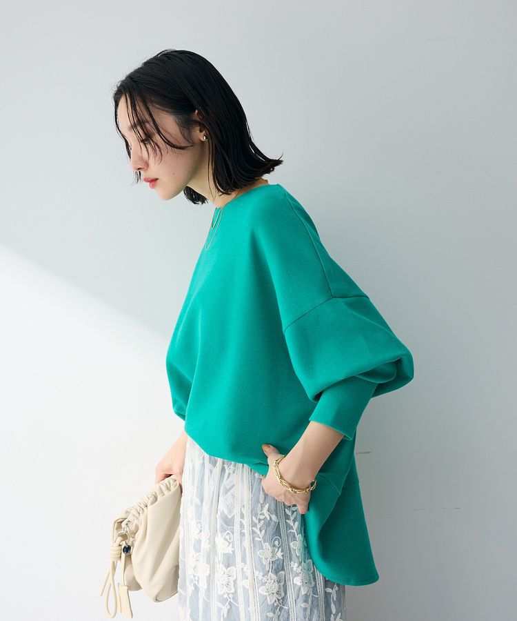 Green Parks「袖スリットカットプルオーバー」|Tシャツ・カットソー|