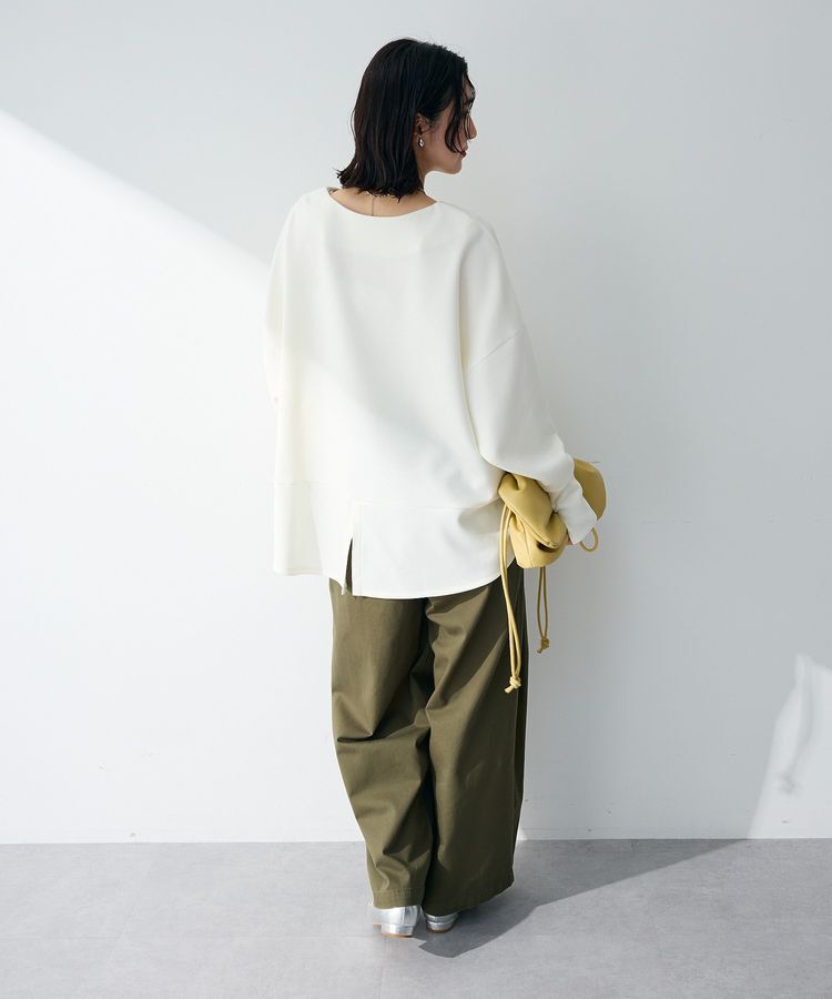 Green Parks「袖スリットカットプルオーバー」|Tシャツ・カットソー|