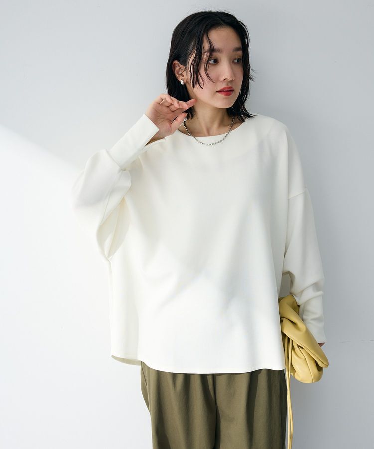 Green Parks「袖スリットカットプルオーバー」|Tシャツ・カットソー|