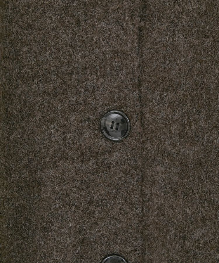 YECCA VECCA「ミドル丈Vネックカーディガン」|カーディガン|