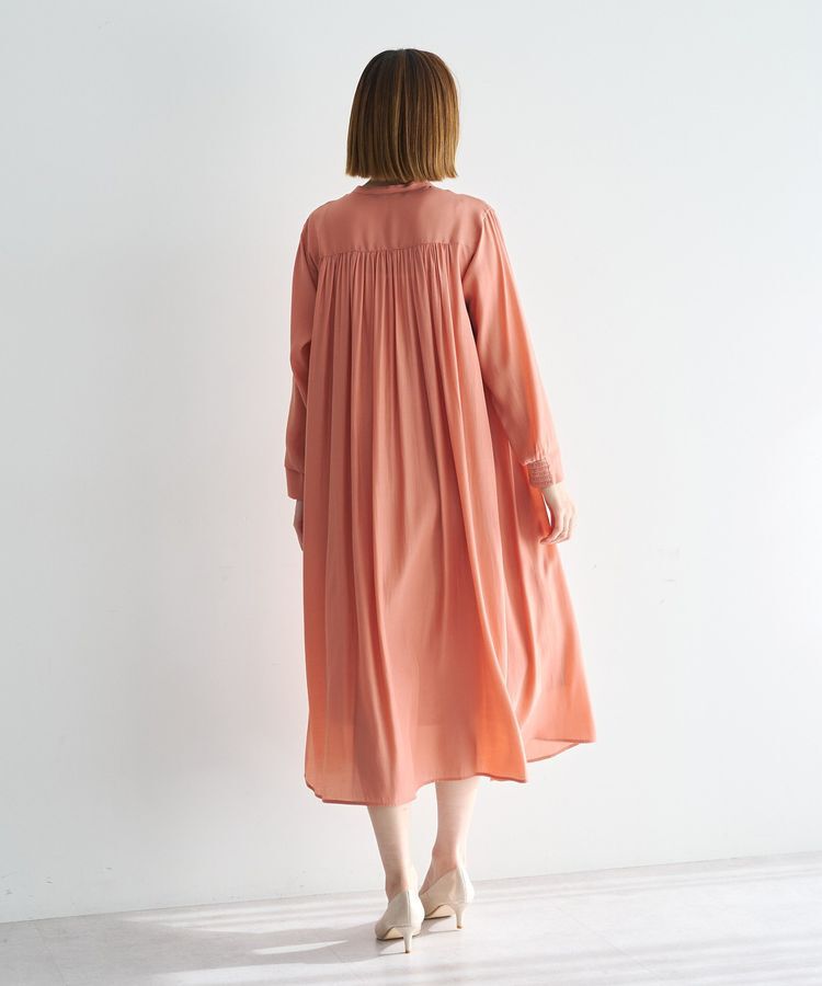 YECCA VECCA「ベルト付きギャザーワンピース」|ワンピース|