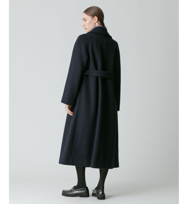 allureville「スプリットラグランロングコート」|ダッフルコート|