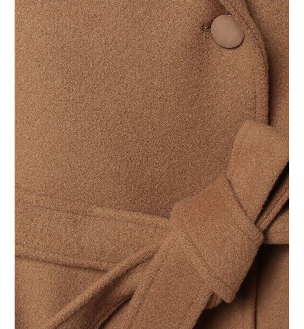 allureville「スプリットラグランロングコート」|ダッフルコート|