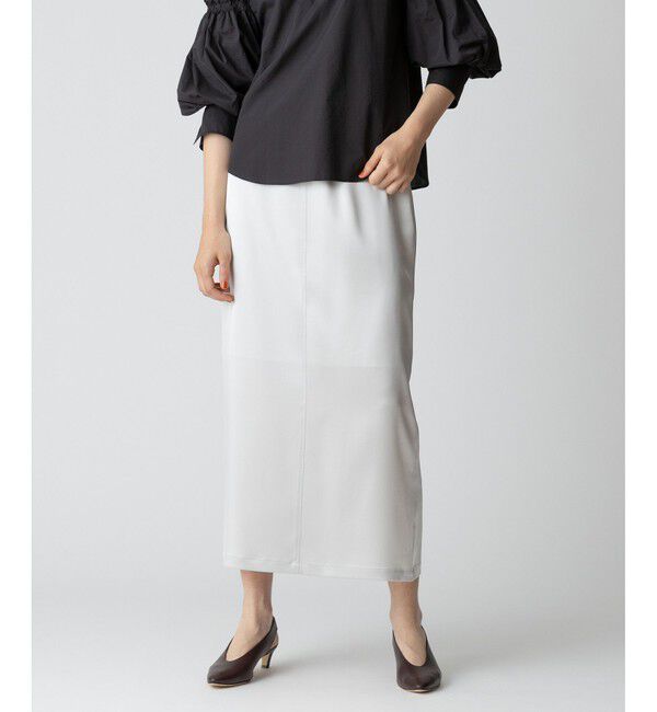 allureville「サテンイージースカート」|スカート|
