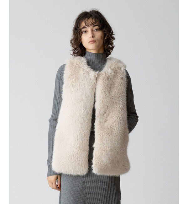 allureville「フェイクフォックスジレ」|その他|