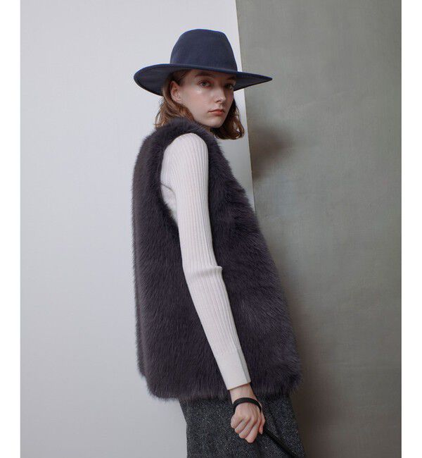 allureville「フェイクフォックスジレ」|その他|