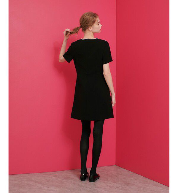 LOULOU WILLOUGHBY「【LOULOU WILLOUGHBY】ビジューミニワンピース」|ワンピース|