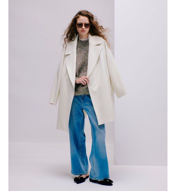 allureville「マルチラメシャギープルオーバー」|ニット・セーター|