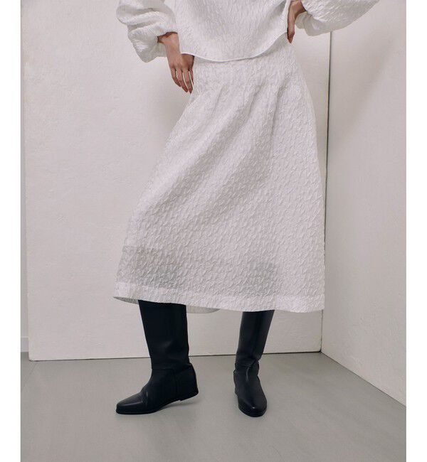 allureville「フクレジャガードタックスカート」|スカート|