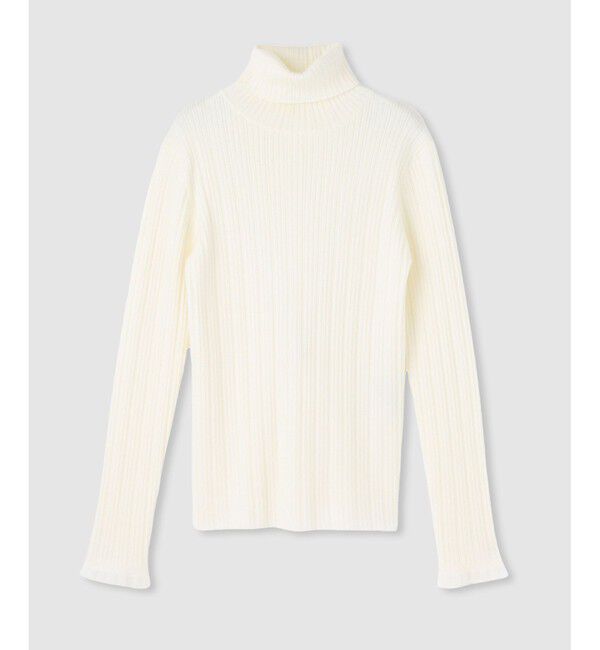 LOULOU WILLOUGHBY「【LOULOU WILLOUGHBY】ハーフチューブラータートルプルオーバー」|ニット・セーター|