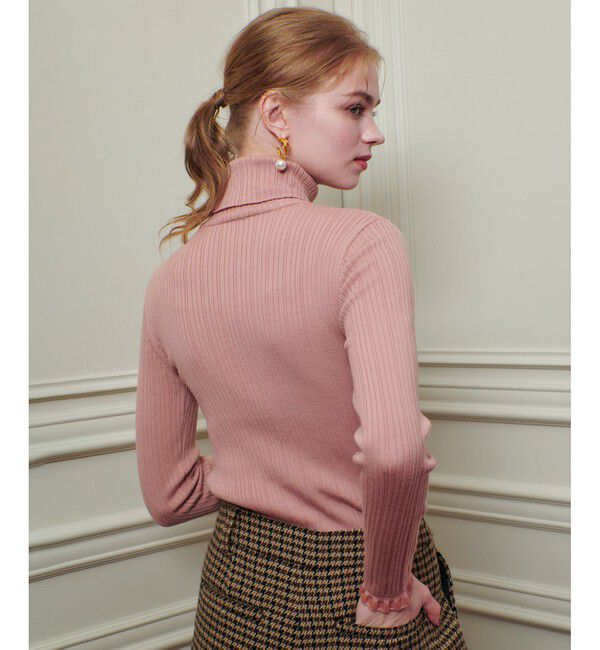 LOULOU WILLOUGHBY「【LOULOU WILLOUGHBY】ハーフチューブラータートルプルオーバー」|ニット・セーター|