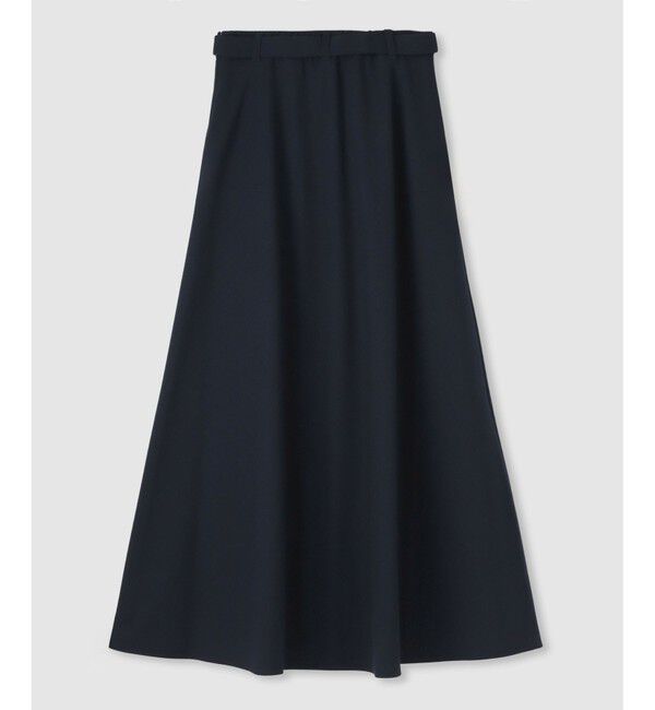 allureville「サキソニーベルテッドナロースカート」|スカート|