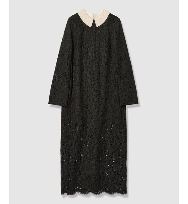 LOULOU WILLOUGHBY「【LOULOU WILLOUGHBY】パールネックレースワンピース」|ワンピース|