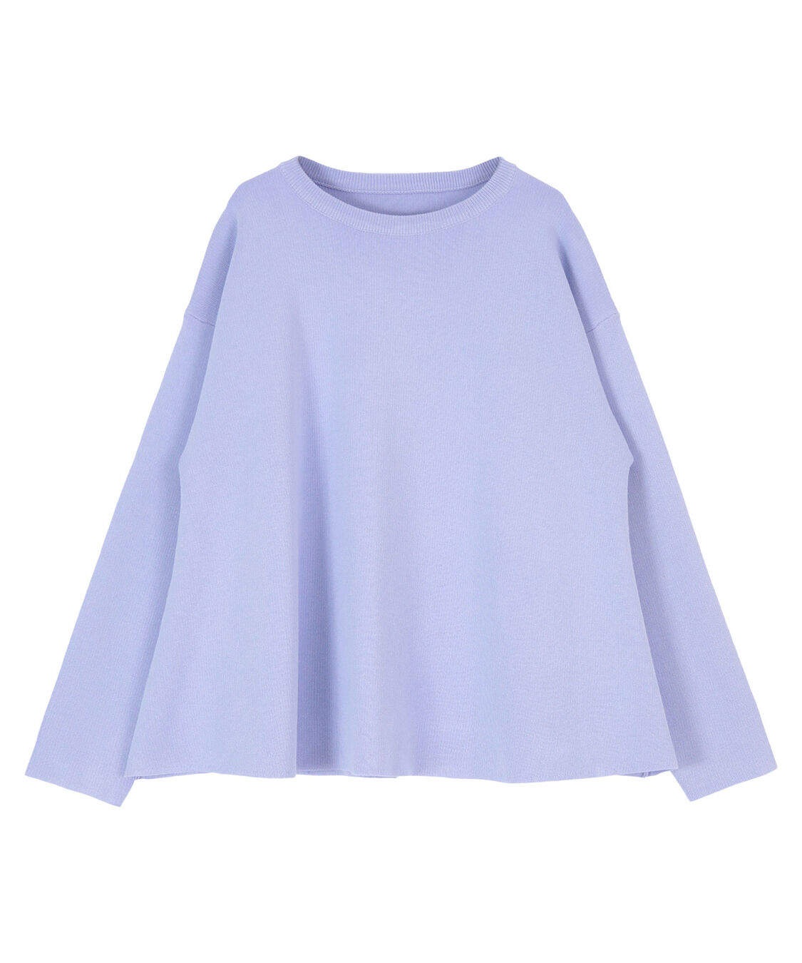 titivate「フレアシルエットニットプルオーバー」|ニット・セーター|ラベンダー