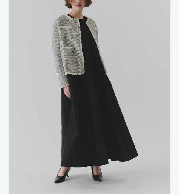 titivate「ドッキングボリュームスカートワンピース」|ワンピース|