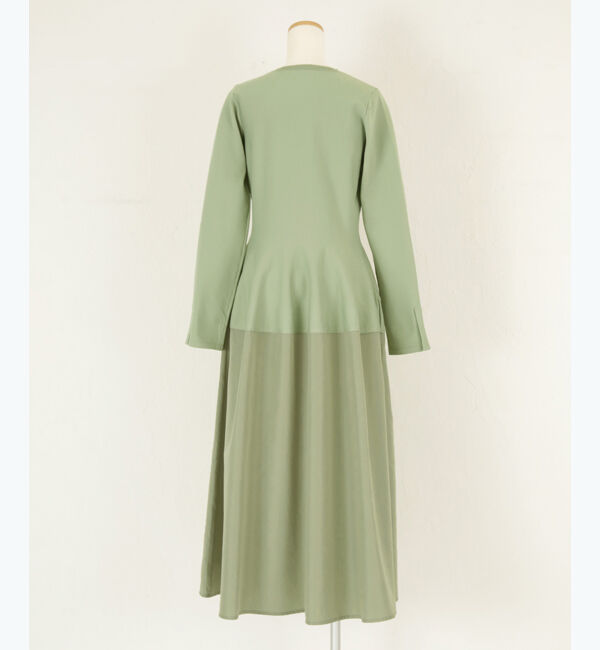 titivate「ドッキングボリュームスカートワンピース」|ワンピース|