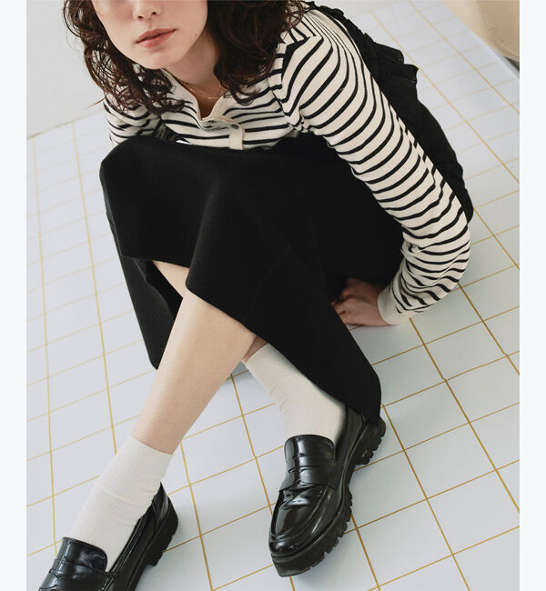 titivate「クルーネックニットカーディガン/トップス」|ニット・セーター|