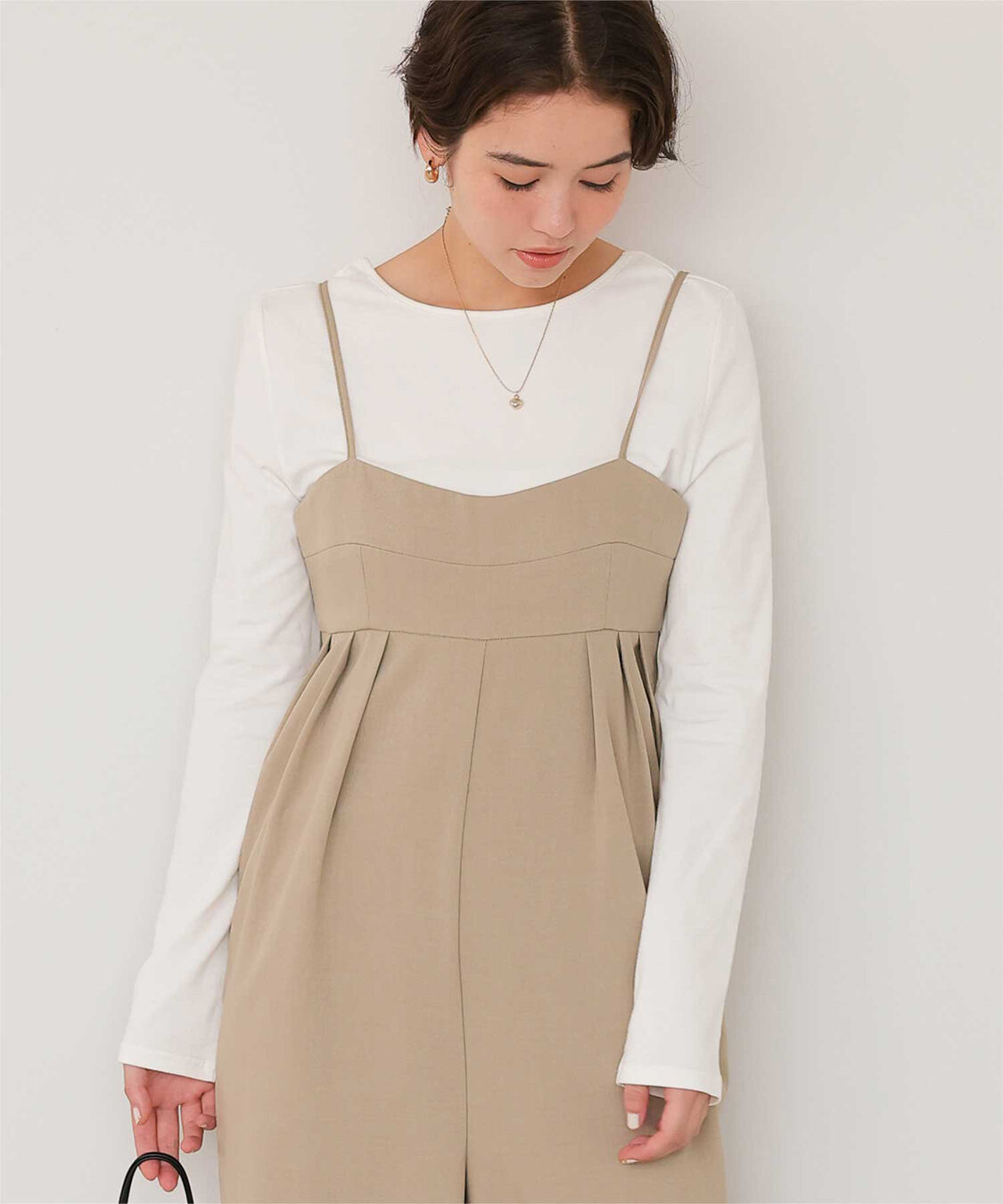 titivate「バックUネックロングスリーブカットソー」|Tシャツ・カットソー|