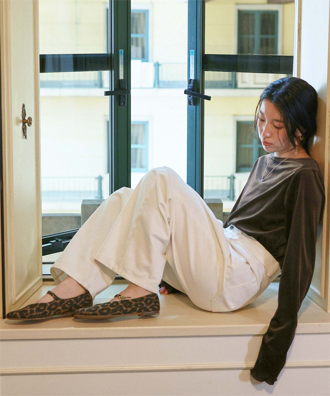 titivate「シアーベロアロングTシャツ」|Tシャツ・カットソー|