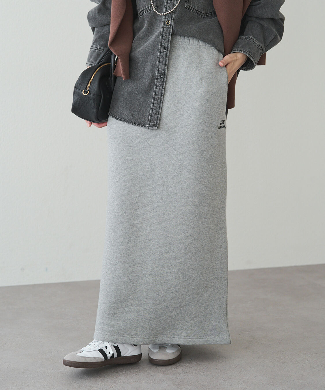  「裏ボアスウェットスカート」|スカート|