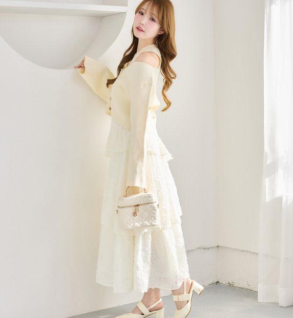  「WEB限定/チャーム付きキルティングバニティバッグ」|ショルダー・メッセンジャー|