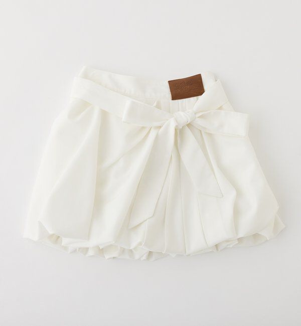  「【サイズ展開あり】バルーンミニスカート／パッチつき」|スカート|