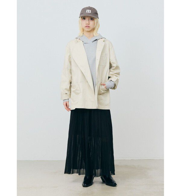 MARMARMAR「MARMARMAR ドリルベースボールキャップ」|キャップ・キャスケット|