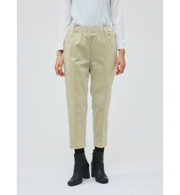 mizuiro ind「mizuiro ind コーデュロイセンタープレスパンツ」|その他|