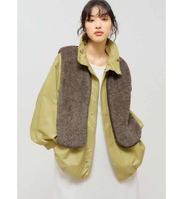 MIDIUMISOLID「MIDIUMISOLID for Ladies ライナー付きコート」|その他|ベージュ&times;dベージュ