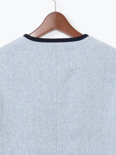 Te chichi「ライトツイードバイカラージャケット《2026 spring catalog item》」|その他|