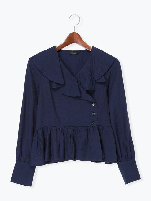 Te chichi「ラッフルフリルペプラムブラウス」|シャツ・ブラウス|